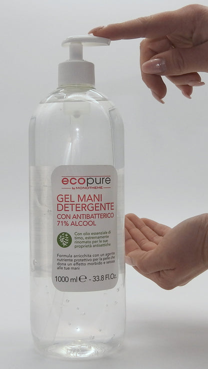 6x 1000ml Hände Desinfektion Hautdesinfektion Viren Hand Gel 71% Alkohol Spender