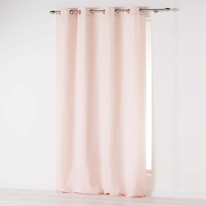 Mikrofaser Vorhang 140x260 Gardine Schal Ösen Vorhänge transparent Wohnzimmer