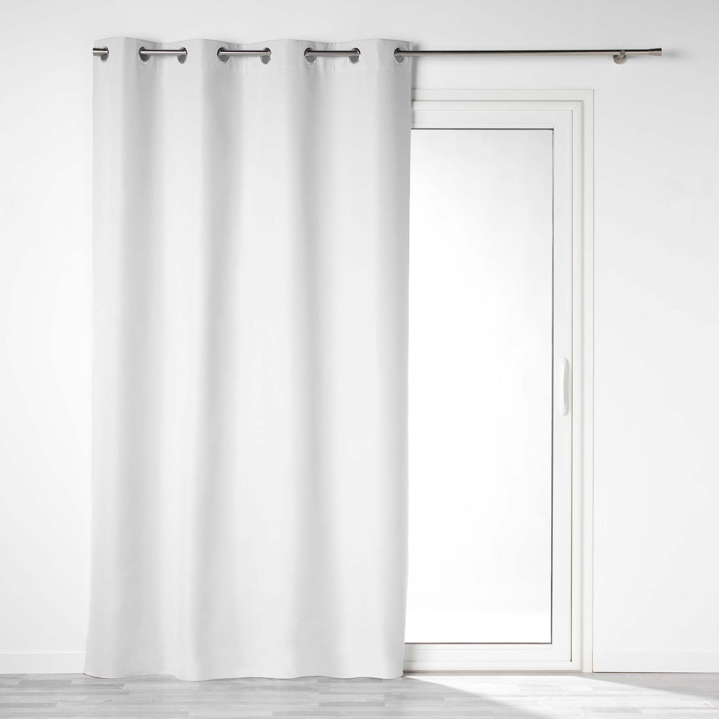 Mikrofaser Vorhang 140x260cm Gardine Schal Ösen blickdicht Vorhänge Verdunklung