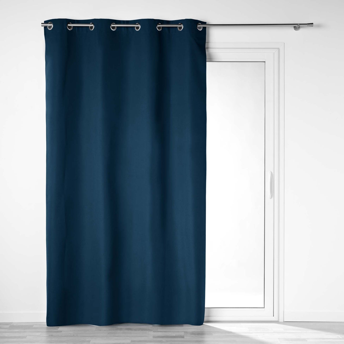 Mikrofaser Vorhang 140x260cm Gardine Schal Ösen blickdicht Vorhänge Verdunklung