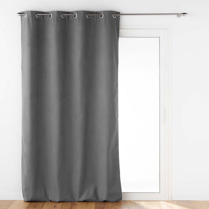 Vorhang blickdicht 140x260cm Gardine Schal Ösen Verdunkelung Thermo Schallschutz