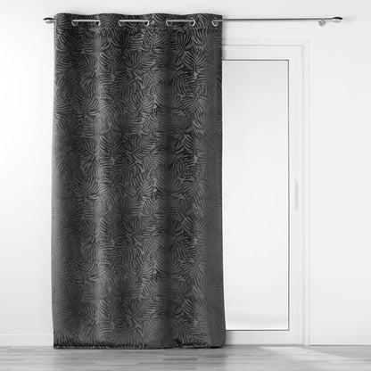 Ösenschal Vorhang 140x240 Samt-Struktur Gardine Schal Ösen blickdicht Gardine