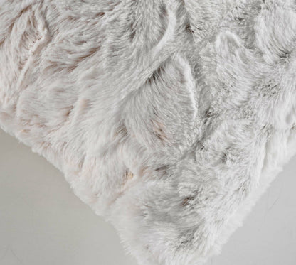 Fellkissen Kissenhülle 40x40cm Sofakissen Fell Kissen Kissenbezug Deko Kunstfell