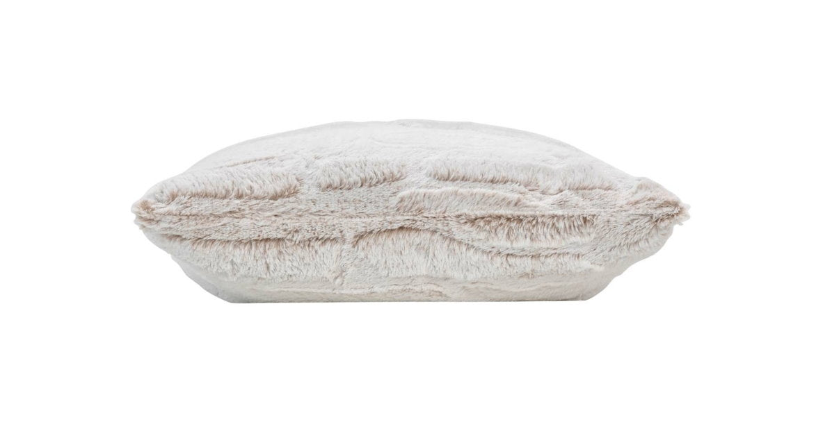 Fellkissen Kissenhülle 40x40cm Sofakissen Fell Kissen Kissenbezug Deko Kunstfell
