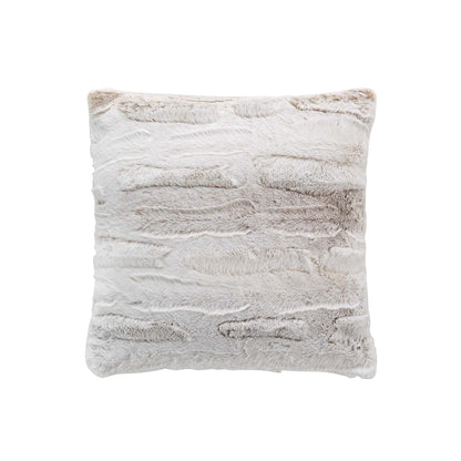 Fellkissen Kissenhülle 40x40cm Sofakissen Fell Kissen Kissenbezug Deko Kunstfell