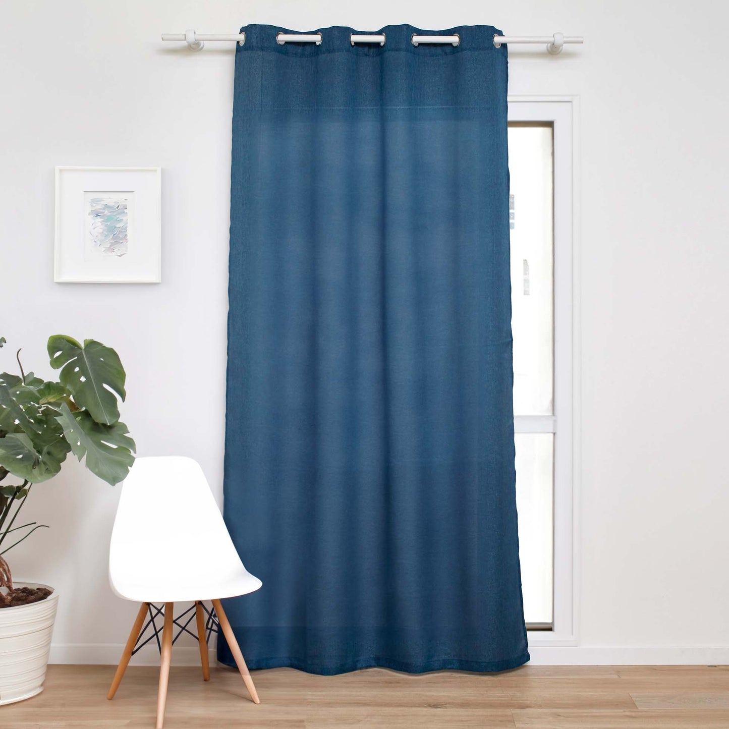 Vorhang 140x260cm mit Ösen Flächenvorhang Gardine Schal Vorhänge blickdicht