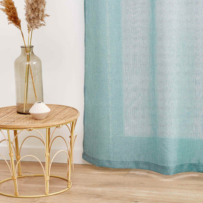 Vorhang 140x260cm mit Ösen Flächenvorhang Gardine Schal Vorhänge blickdicht