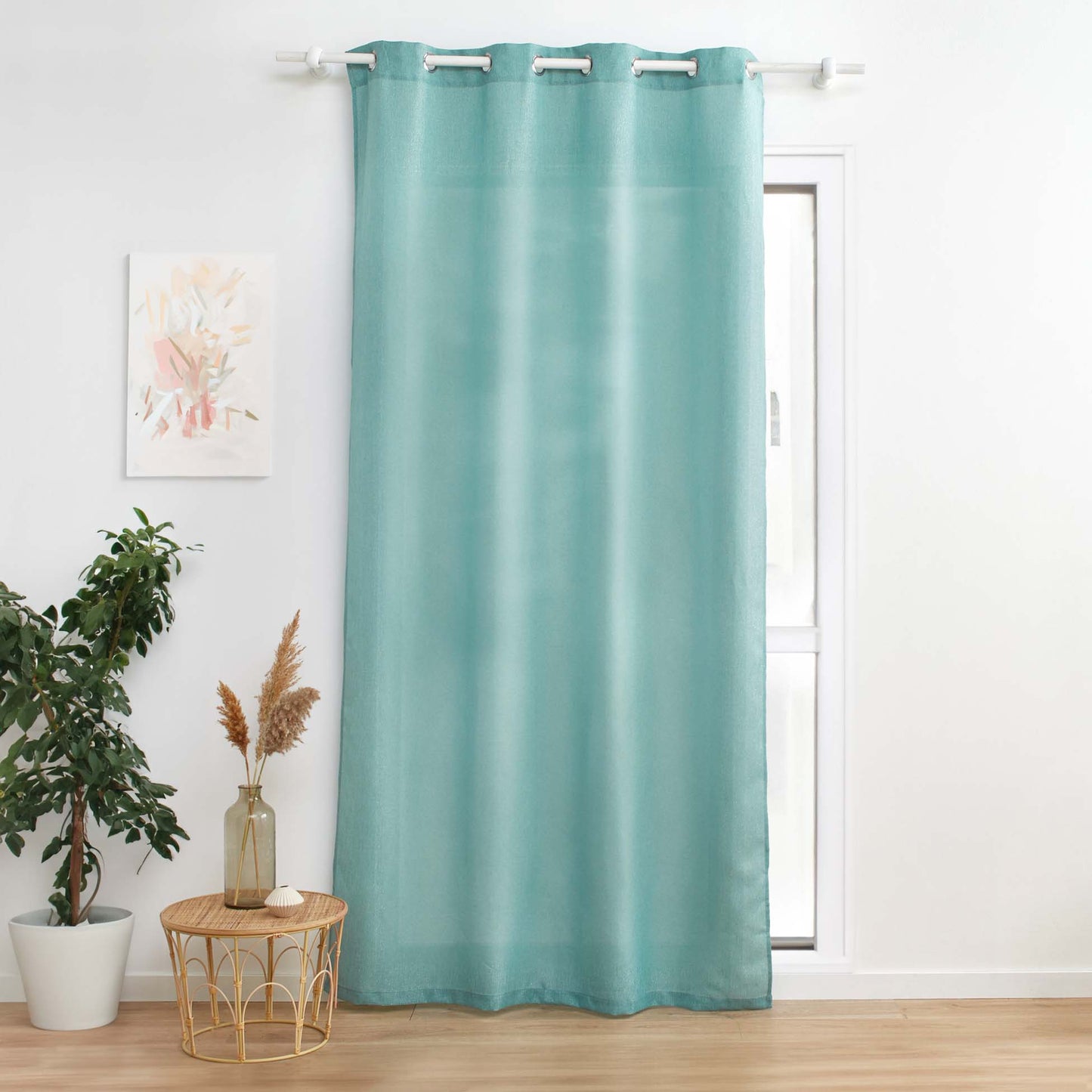 Vorhang 140x260cm mit Ösen Flächenvorhang Gardine Schal Vorhänge blickdicht