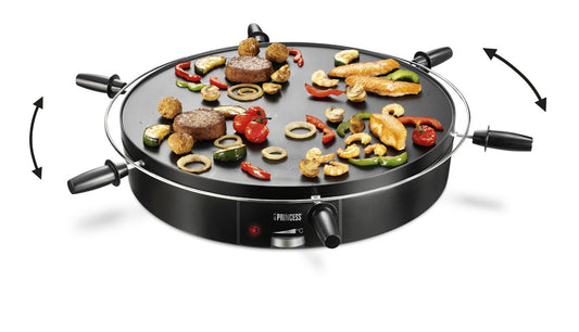 Table Chef Tischgrill Drehplatte rotierend Elektro Teppan Yaki Plancha Grill