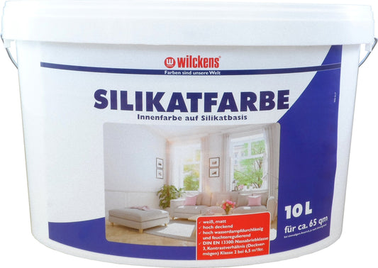 Wilckens Silikatfarbe Weiß Dispersionsfarbe Innenfarbe hochdeckend