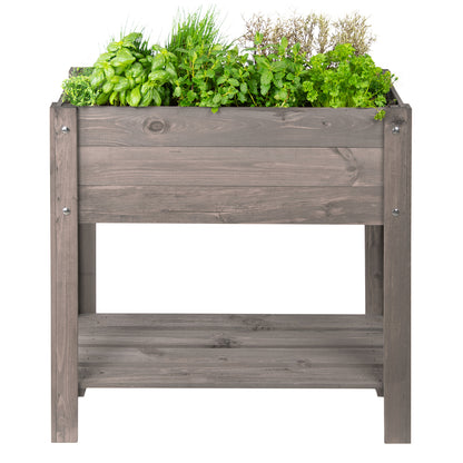 Holz Hochbeet Pflanzkasten Garten Pflanzbeet Gemüse Kräuter Beet Kräuterbeet