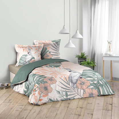 3tlg Bettwäsche 240x220 Übergröße Blumen King Size Bettbezug Bezug Baumwolle