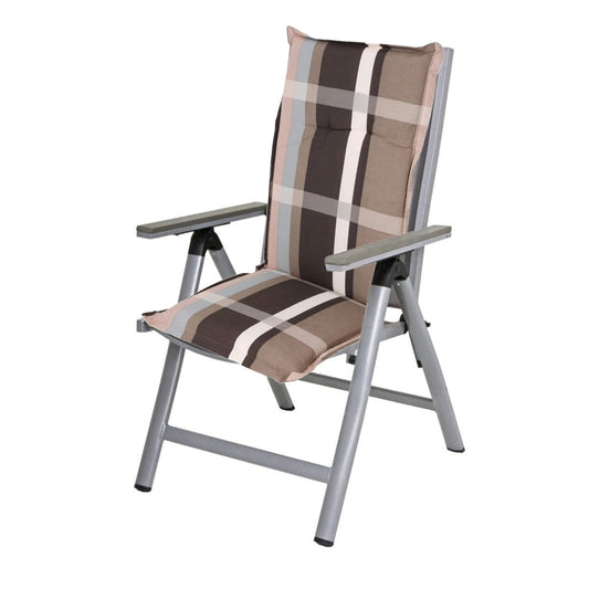 Garten Hochlehner Sitzauflage Sitz Auflage Stuhlauflage Sitzpolster Polster dick