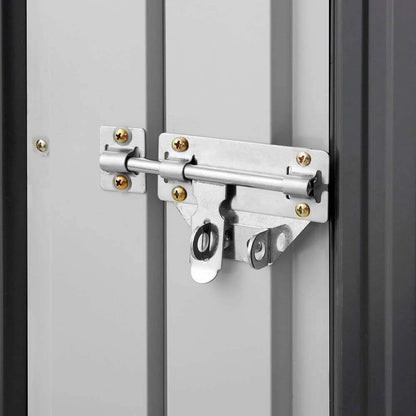 Geräteschuppen Gartenhaus Garten Schuppen Metallschuppen Gerätehaus anthrazit