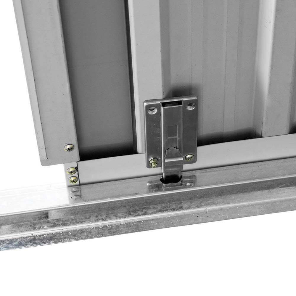 Geräteschuppen Gartenhaus Garten Schuppen Metallschuppen Gerätehaus anthrazit