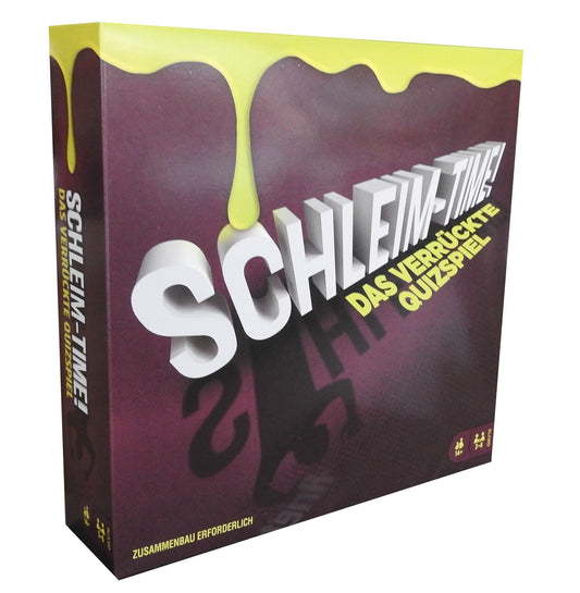 Mattel Gesellschaftsspiel Schleim-Time Quizspiel Schleimspiel Slime Quiz Spiel