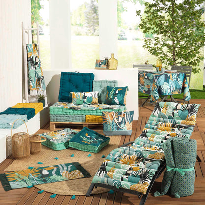 Palettenkissen Matratze Polster 60x120cm Palettenauflage Sitzkissen Sofa Auflage