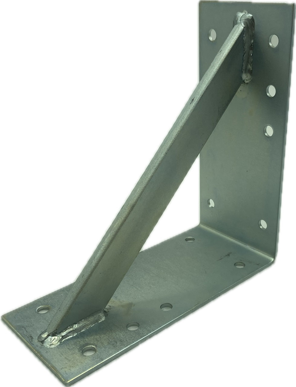Winkel feuerverzinkt 200x200x90mm verstärkt Schwerlast Träger Schienenkonsole