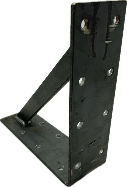 Winkel Stahl unlackiert 250x250x80mm verstärkt Schwerlast Träger Schienenkonsole