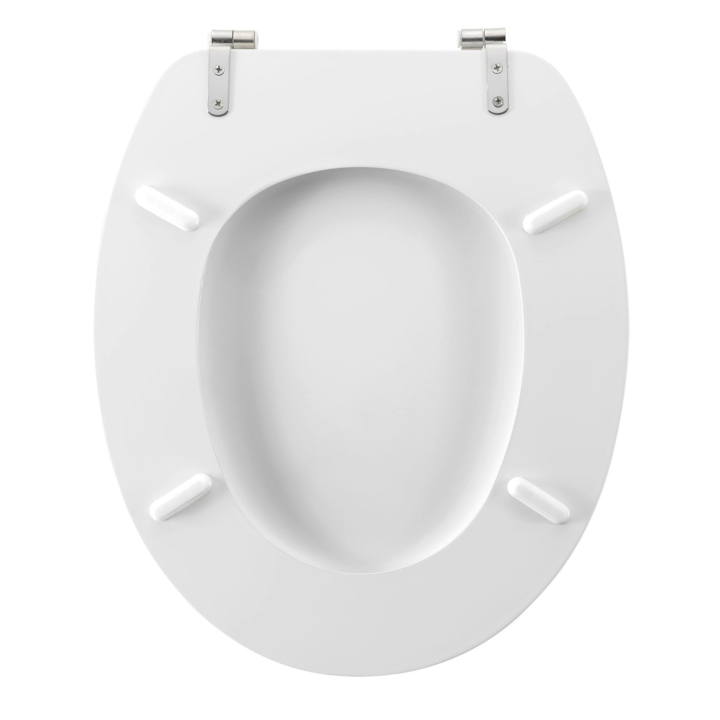 MDF WC Sitz Deckel "Bubble" Metallscharniere Toilette WC-BrilleToilettendeckel