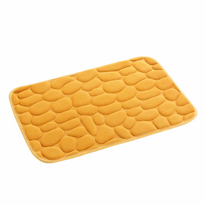 Badematte 50x80 Steine Badteppich Badvorleger Duschvorleger Badeteppich Teppich