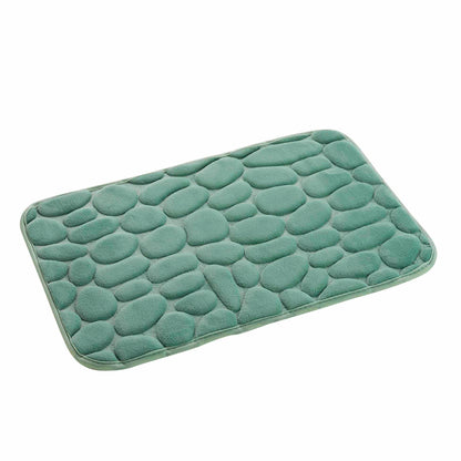 Badematte 50x80 Steine Badteppich Badvorleger Duschvorleger Badeteppich Teppich