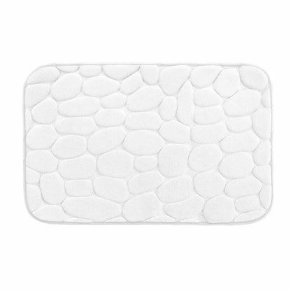 Badematte 50x80 Steine Badteppich Badvorleger Duschvorleger Badeteppich Teppich