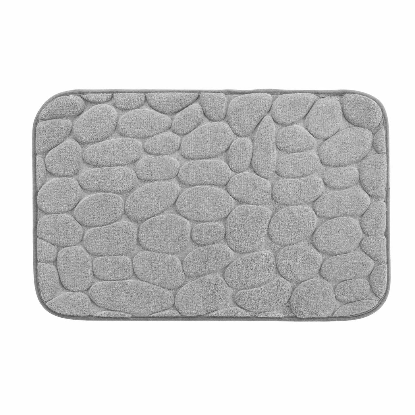 Badematte 50x80 Steine Badteppich Badvorleger Duschvorleger Badeteppich Teppich