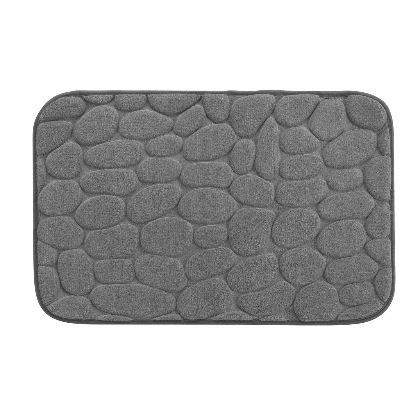 Badematte 50x80 Steine Badteppich Badvorleger Duschvorleger Badeteppich Teppich