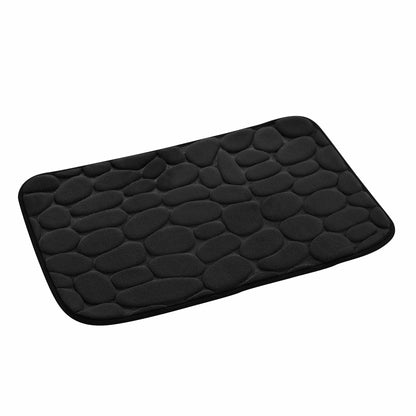 Badematte 50x80 Steine Badteppich Badvorleger Duschvorleger Badeteppich Teppich