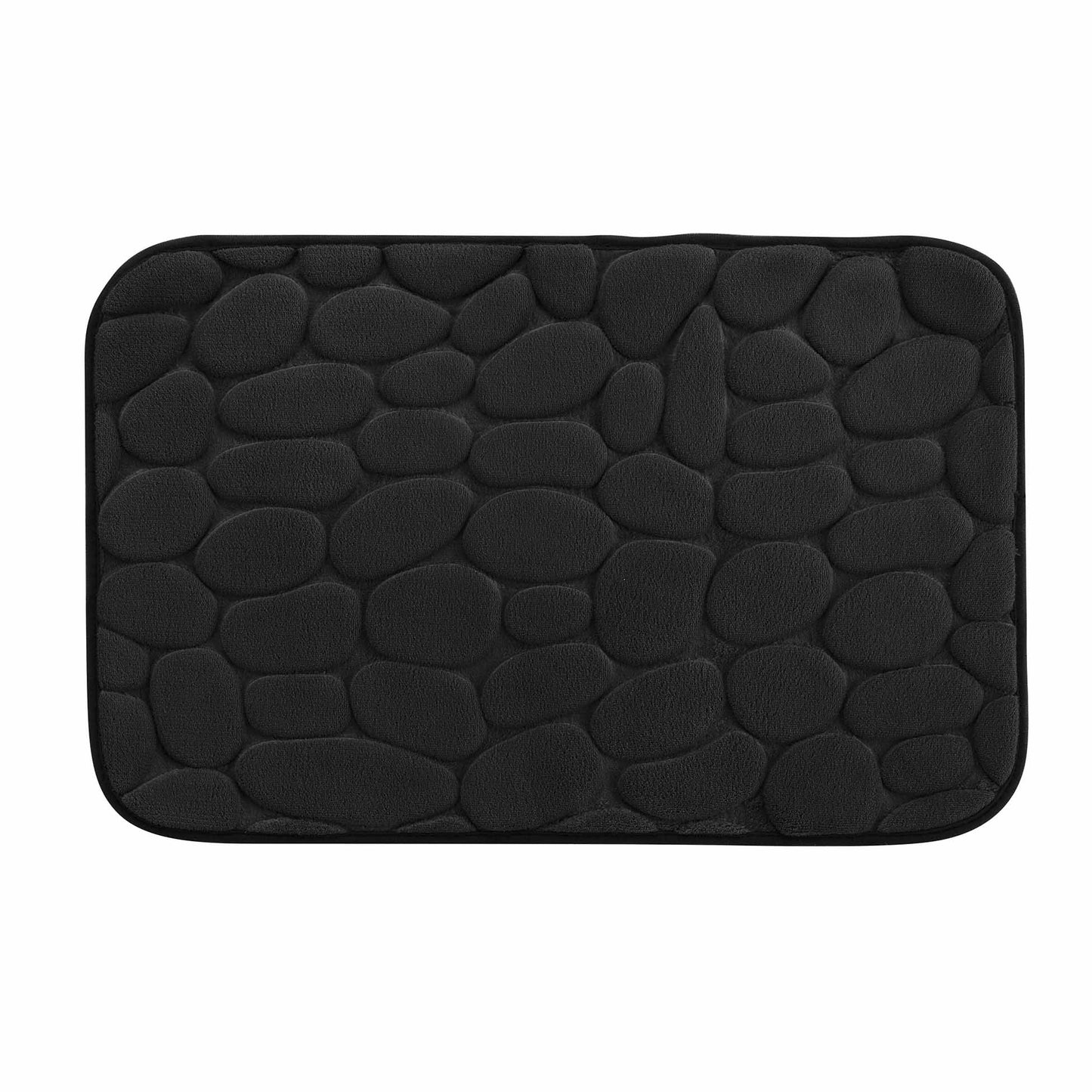 Badematte 50x80 Steine Badteppich Badvorleger Duschvorleger Badeteppich Teppich