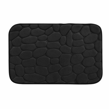 Badematte 50x80 Steine Badteppich Badvorleger Duschvorleger Badeteppich Teppich