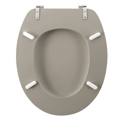 MDF WC Sitz Deckel Metallscharniere Klodeckel Toilette WC-BrilleToilettendeckel