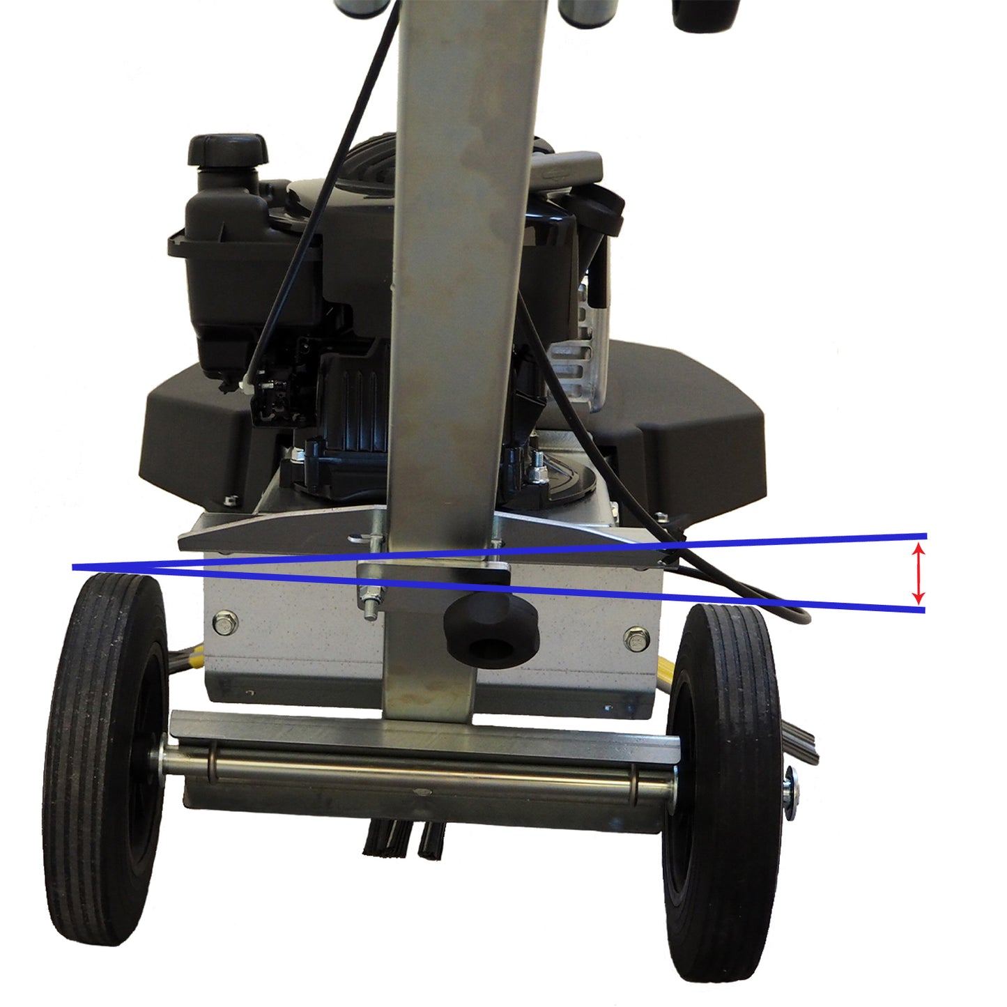 KWERN Wildkrautbürste GREENBUSTER Pro 66 B+S 500E Reinigung Moos Unkraut Entferner