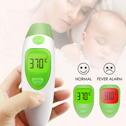 4in1 Infrarot Fieberthermometer Ohr Stirn Thermometer kontaktlos digital LCD