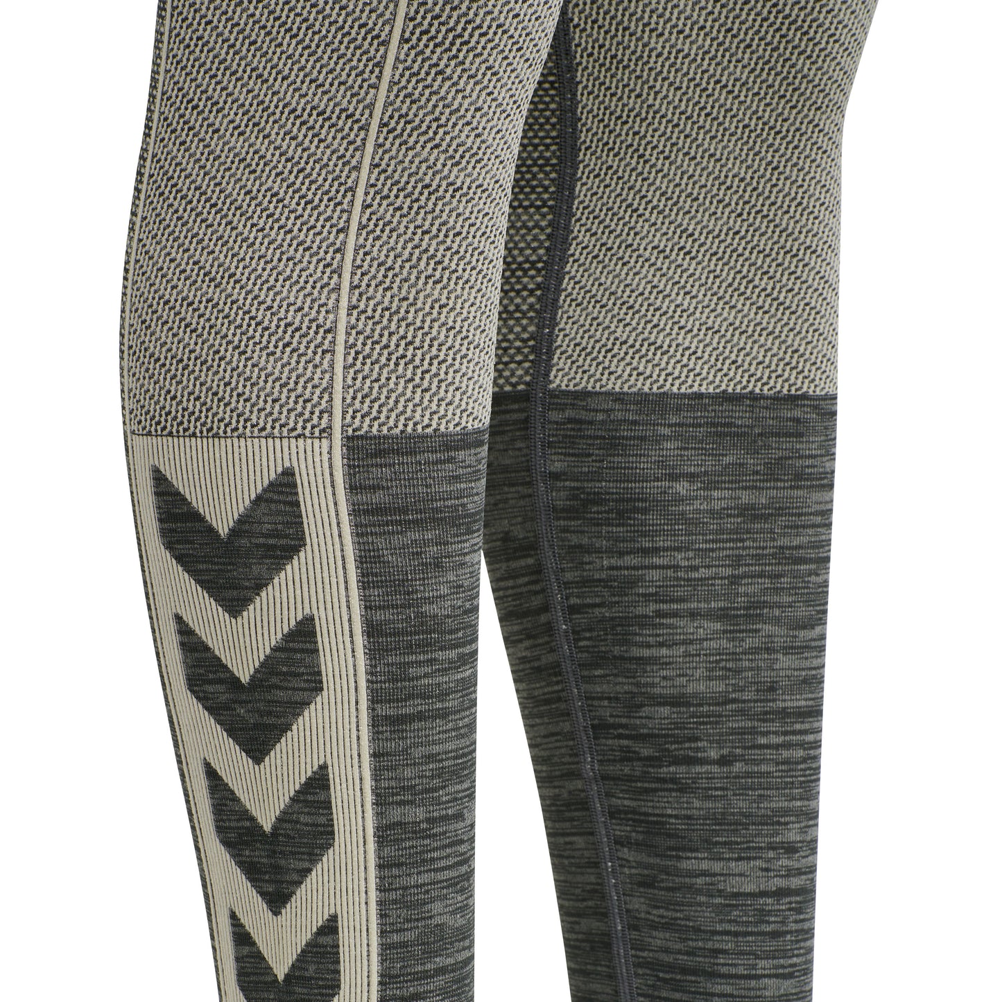 Hummel CLEA TIGHTS Damen Leggings nahtlos grau Yoga Sportlegging Sporthose Sport