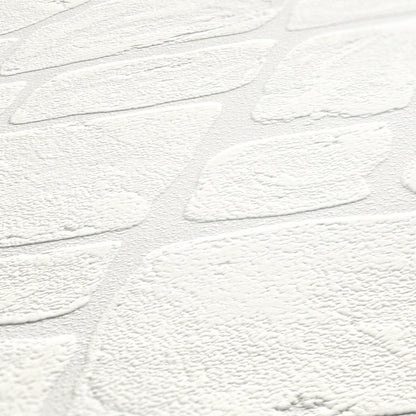 Steintapete Weiß Papiertapete 204042 Wandtapete A.S. Création Tapete