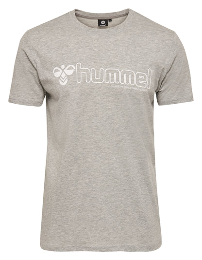 Hummel Herren T-Shirt MARCEL Grau Baumwolle Freizeit Sommer TShirt Shirt Sport