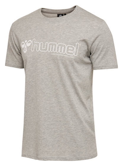 Hummel Herren T-Shirt MARCEL Grau Baumwolle Freizeit Sommer TShirt Shirt Sport