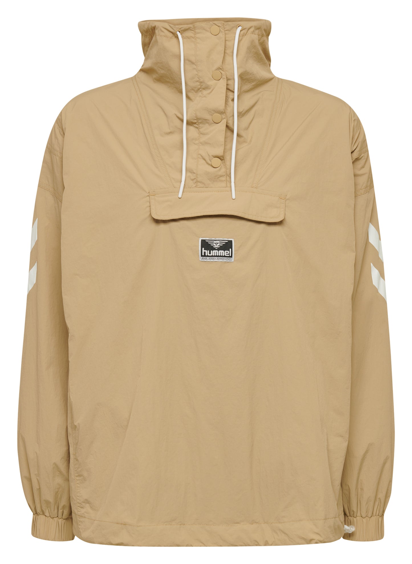 Hummel Vind oversized Anorak Freizeit Schlupf Jacke Übergangsjacke Regenjacke