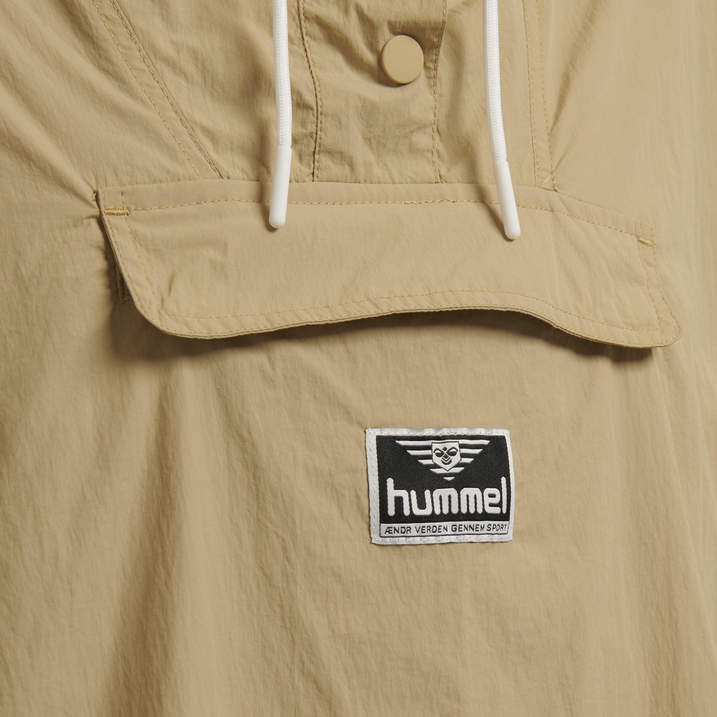 Hummel Vind oversized Anorak Freizeit Schlupf Jacke Übergangsjacke Regenjacke