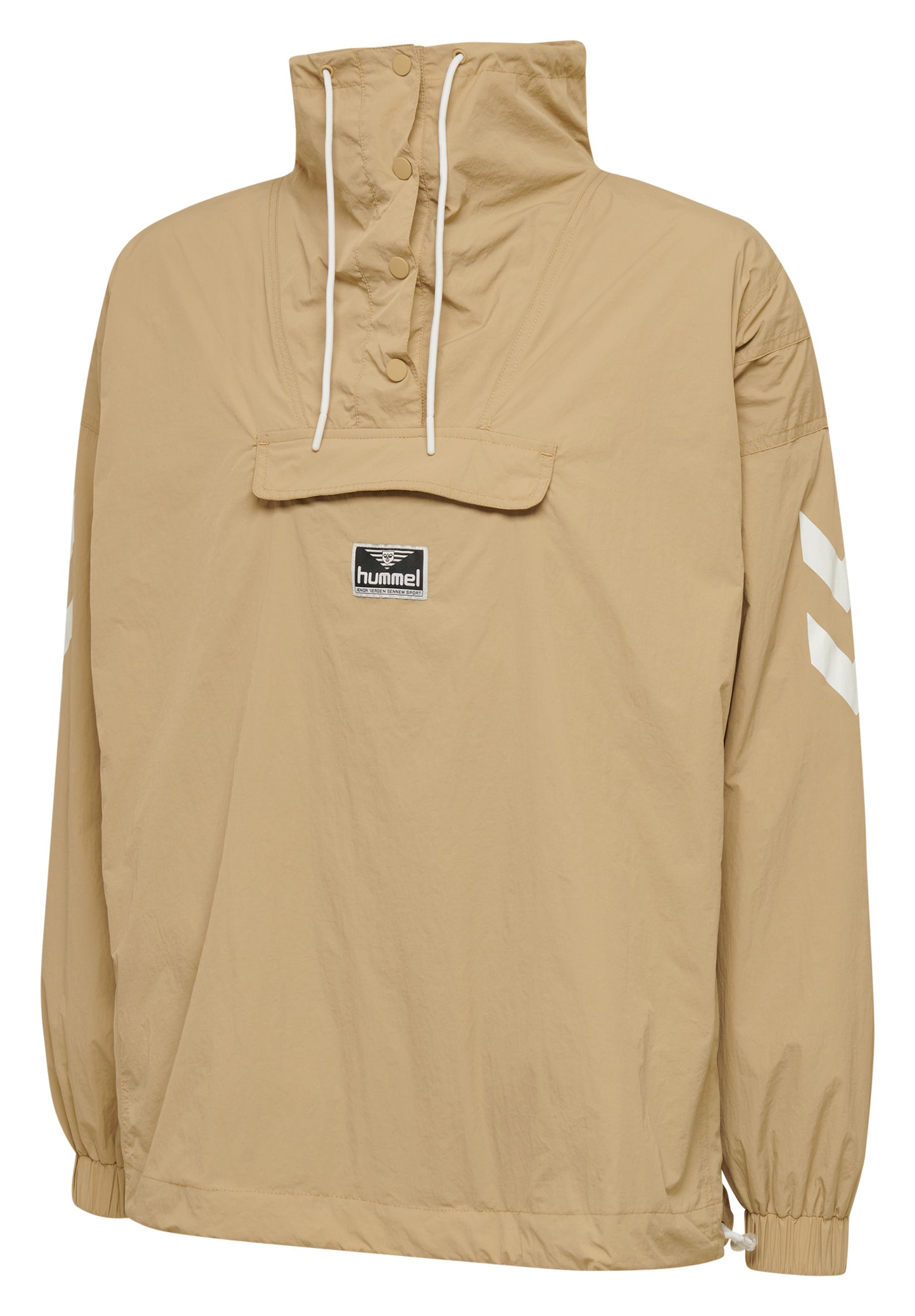 Hummel Vind oversized Anorak Freizeit Schlupf Jacke Übergangsjacke Regenjacke