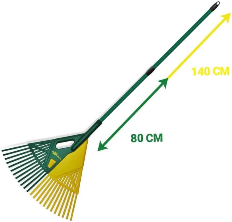 Gardi REX Teleskop Laubrechen Rechen teilbar Laubsammler Laubharke Garten Harke
