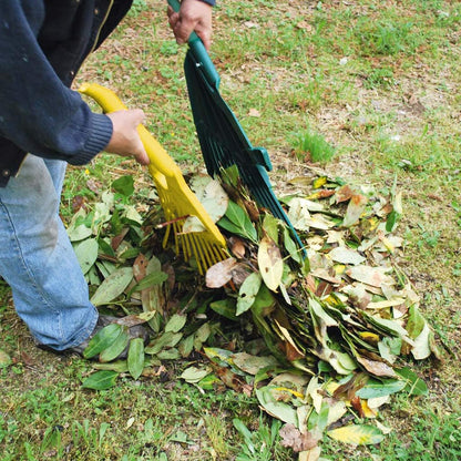 Gardi REX Teleskop Laubrechen Rechen teilbar Laubsammler Laubharke Garten Harke