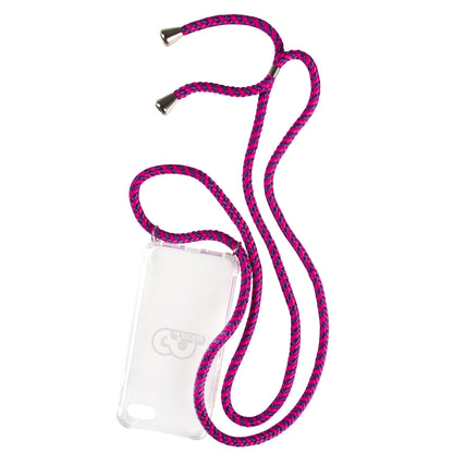 Handykette für iPhone 7 8 X Handy Tasche Schutz Hülle Cover Kordel Seil Kette