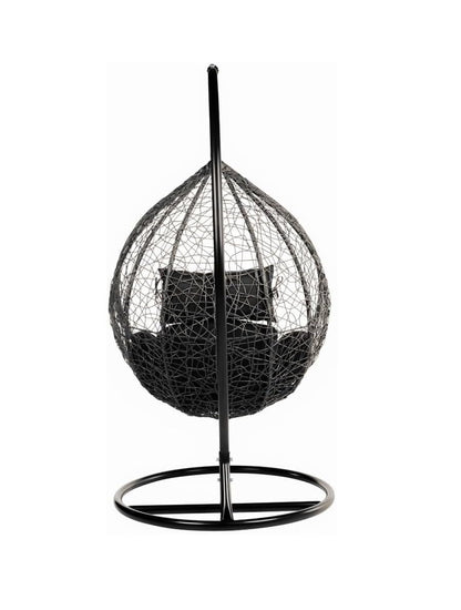 Korb Hängesessel Solea mit Gestell + Kissen Hängestuhl Lounge Hängekorb Sessel