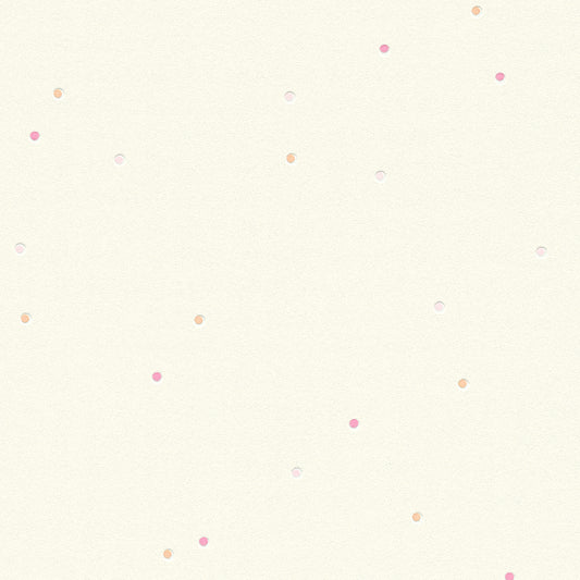 A.S. Création Tapeten mit Punkten Weiß Vliestapete 219459 Wandtapete