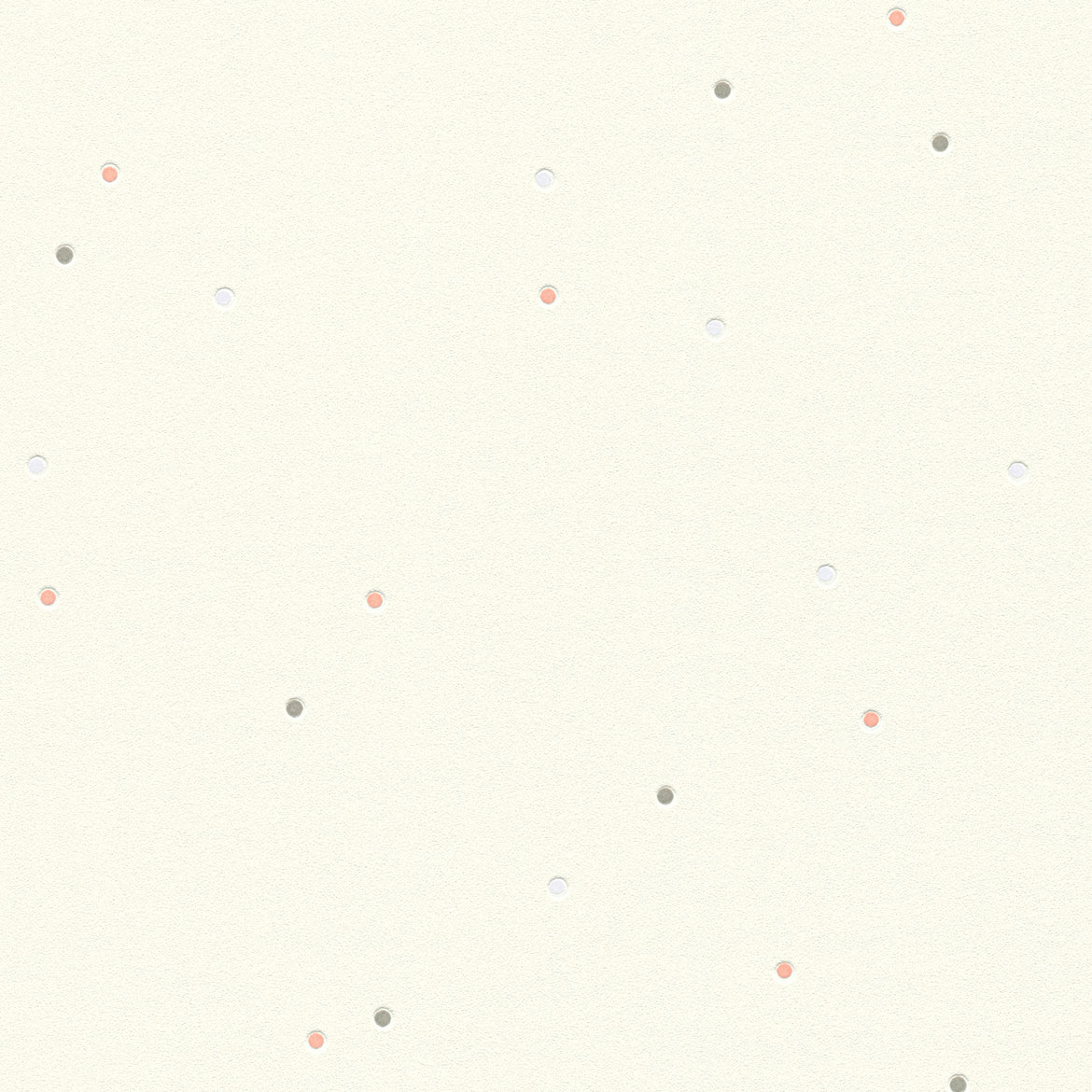 A.S. Création Tapeten mit Punkten Weiß Vliestapete 219466 Wandtapete