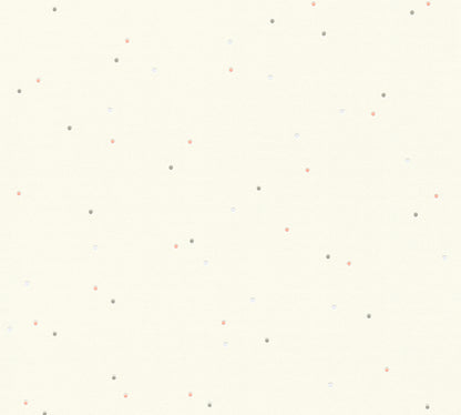 A.S. Création Tapeten mit Punkten Weiß Vliestapete 219466 Wandtapete