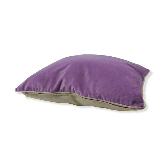 Zierkissen Palettenkissen 45x45 Lila Samt Kissen Outdoor Garten Deko Möbel